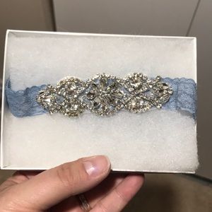 Brand New in Box- Light Blue Garter